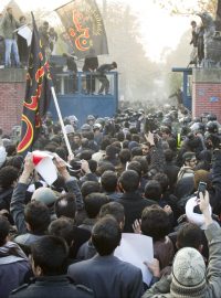 Demonstrace v Teheránu (Ilustrační foto).