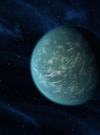 Nově objevená planeta Kepler-22b