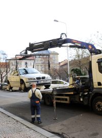 Odtahová služba v Praze