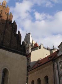 Židovská radnice a synagogy na pražském Josefově