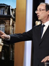 Francois Hollande vystoupil v televizi TF1