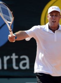 Bývalý první hráč světa porazil v exhibici v rámci turnaje žen ITF Sparta Prague Open ve Stromovce Jiřího Nováka 8:5