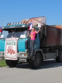 Jihočeští zemědělci protestují proti zrušení takzvané zelené nafty