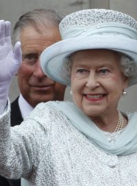 Královna Alžběta II. v závěru oslav 60. výročí své korunovace