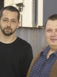 Adam Drda a Mikuláš Kroupa, autoři cyklu Příběhy 20. století (v roce 2006)