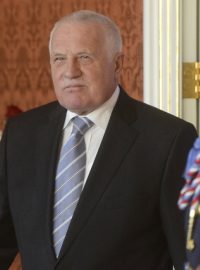 Prezident České republiky Václav Klaus