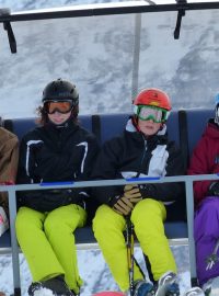 Sedačková lanovka poslouží nejen lyžařům a snowboardistům, ale i turistům