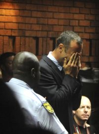 Oscar Pistorius u soudu v Pretorii