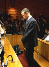 Oscar Pistorius u soudu v Pretorii