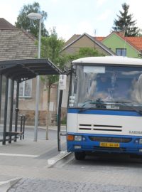 Nástupiště autobusové nádraží v Hořovicích