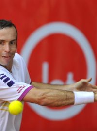 Finále tenisového challengeru Czech Open, 8. června v Prostějově. Radek Štěpánek