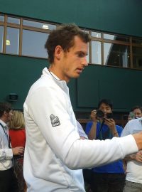 Andy Murray po finále Wimbledonu