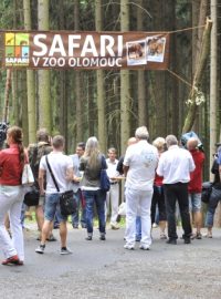 První návštěvníci nové otevřeného safari v Zoo Olomouc