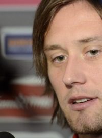 Tomáš Rosický na srazu reprezentace