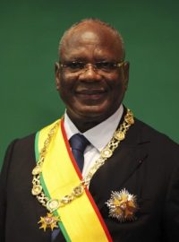 Malijský prezident Ibrahím Keita