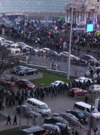 Proti demonstraci zasáhla policie