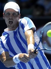 Tenista Tomáš Berdych postoupil na Australian Open do třetího kola