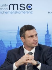 Vitalij Kličko se na bezpečnostní konferenci v Mnichově vyslovil pro zavedení sankcí vůči Ukrajině