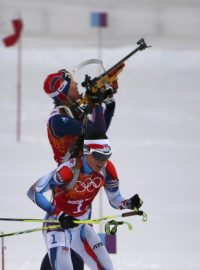 Veronika Vítková výborně rozjela smíšenou štafetu biatlonistů a získala svou první olympijskou medaili