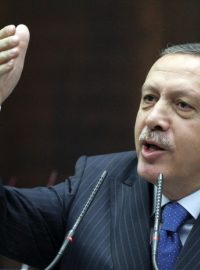 Turecký premiér Recep Tayyip Erdogan