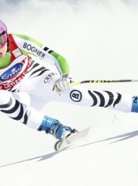 Maria Hoflova-Rieschová finálový sjezd Světového poháru v Lenzerheide nedokončila