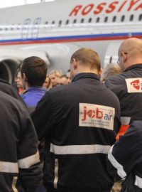 Zaměstnanci společnosti Job Air, která je v úpadku, se bojí o práci