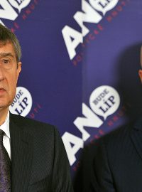 Andrej Babiš a Pavel Telička