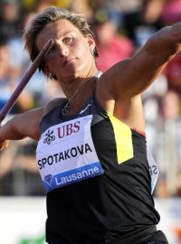 Dvojnásobná olympijská vítězka v oštěpu Barbora Špotáková absolvuje na Julisce svůj druhý velký závod po narození syna Janka