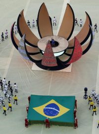 Slavnostní zahájení mistrovství světa v Brazílii