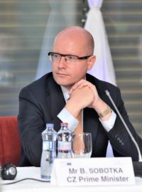 Premiér Bohuslav Sobotka