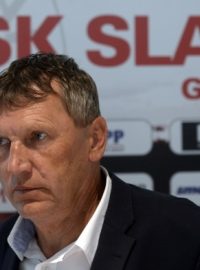 Staronový trenér fotbalové Slavie Miroslav Beránek