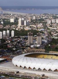 Arena Amazonia v Manausu hostí celkem čtyři zápasy světového šampionátu