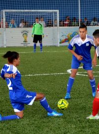 Na turnaji asociace Football for all si zahráli holky i kluci