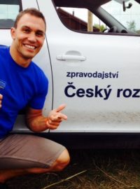 Jako jediný český profesionál závodí v Hřiměždicích Michal Navrátil