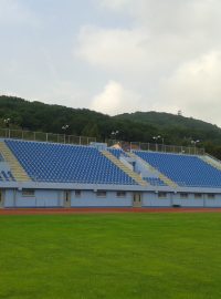 Zrekonstruovaný Městský stadion v Ústí nad Labem