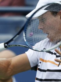 Tomáš Berdych je poprvé v kariéře v osmifinále US Open starším hráčem na kurtu