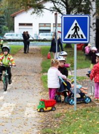 Jablonecké děti navštěvují v rámci dopravní výchovy i dopravní hřiště