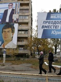 Lidé ve Slavjansku věštinou volili proruský Opoziční blok