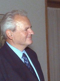 Srbský prezident Slobodan Miloševič (09.09.1996)