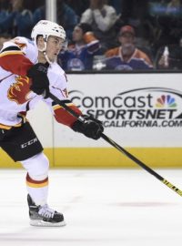 Jiří Hudler zažil v NHL svůj první tříbodový večer v sezoně