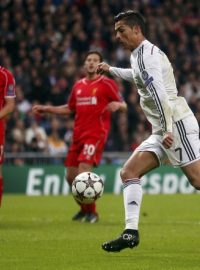 Cristiano Ronaldo v dresu Realu Madrid