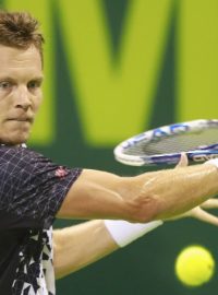 Tomáš Berdych nedal soustředěným výkonem Gasquetovi šanci, vyhrál ve dvou setech