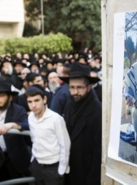 Se židovskými oběťmi teroristického útoku se loučí v Izraeli