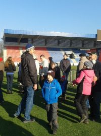 Den otevřených dveří na plzeňském stadionu Štruncovy sady