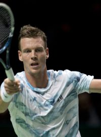 Tenista Tomáš Berdych obhajuje na turnaji v Rotterdamu titul