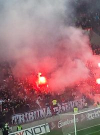 Fanoušci Slavie se vítězství svých oblíbenců nedočkali