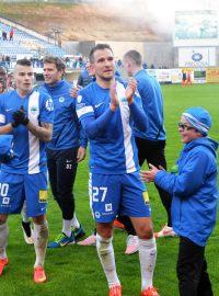 Liberci zařídil těsné vítězství nad Brnem útočník Marek Bakoš (27)