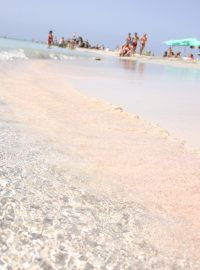 Řecké písčito-oblázkové pláže