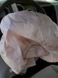 Použitý airbag značky Takata