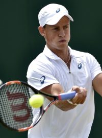 Vasek Pospisil se českým rodičům narodil už v Kanadě, poprvé v kariéře se dostal do čtvrtfinále Wimbledonu